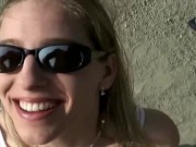 Preview 1 of Wife Does Anal Outdoors (In Public) And Deep Throats HUGE Dick! Heather