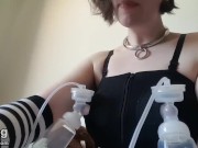 Preview 3 of hucow breast pumping preview loop