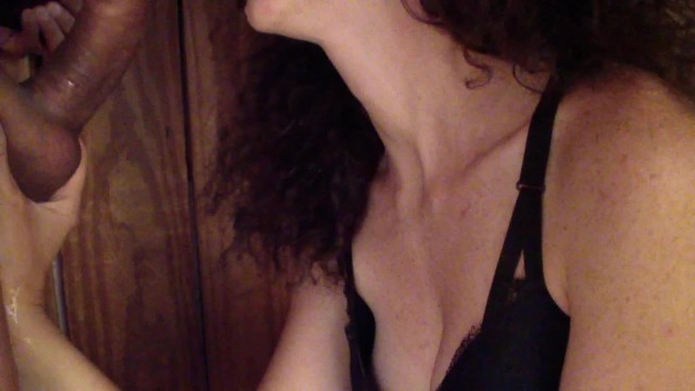 Perky Tits College Girl Sloppy Deepthroat Blowjob Cum on Tits Ourbliss