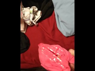 Cumming in my roommates underwear