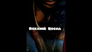 Roxanne Rocha slobbert op een boef bbc 