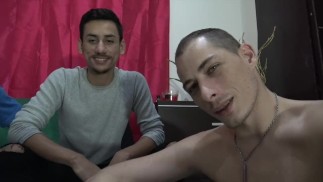 Guillem RAMOS baisée par un rebeu sexy pour un casting de crunchboy