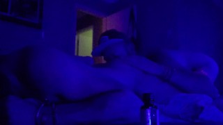 UV Got Neon Glow And Blow Nude And Naughty Hunks Fuck Under Dark Lights