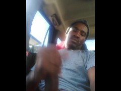 Jacking off in my step sister car