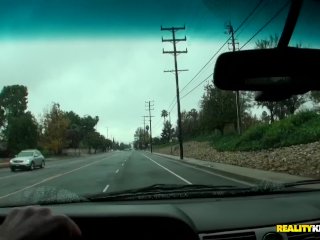 RealityKings - Kassius Kay gets picked up and gets paid for flashing & sex