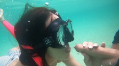 Underwater girl