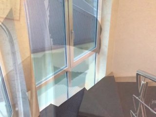 Ass_to mouth with sexy secretary_after work.Cum on glasses