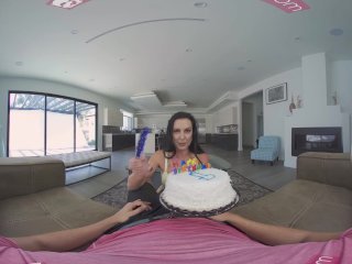 VR BANGERS Celebrate Your Birthday With Hot Brunette Cougar VRPorn