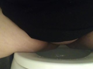 Wednesday Adams peeing and pussy play