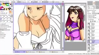 Speed Paint - SM Underverse - lindas chicas