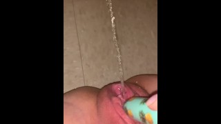 Up close squirting