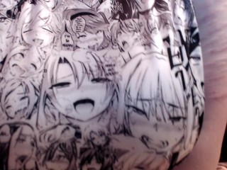 Rebotando Chicas Ahegao - Tetas 40DDD Cubiertas De Chicas Anime y Jugadas Con