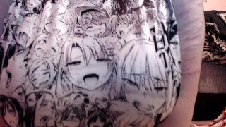 40Ddd Tits Of Bouncing Ahegao Girls Covered In Anime Girls With Whom They Played