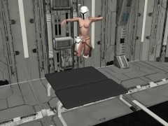 Mandelorian Floating striptease