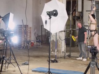 Sebastian Kane tortures restrained sub twink with clamps