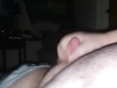 Rubbing my chode with a hangover