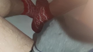 Piss on red socks