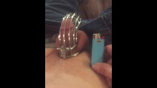 My caged cuckold boyfriend 