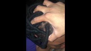 Troglodyte Cock Smacks The Lips Of A Black Woman