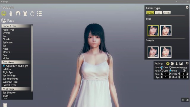 AI少女[エロゲーム] Ep.1セクシーキャラクター作成