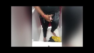 Discovered Baring His Ass In The Clothes Fitting Room