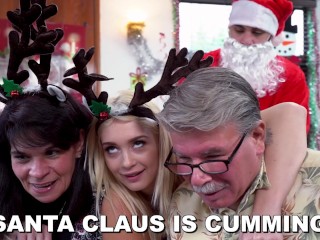 BANGBROS - Especial De Natal Santa Blonde e Safado com Anastasia Knight