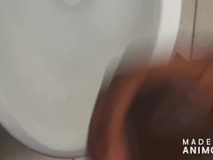 Sneaking a quick jerk off session in at work