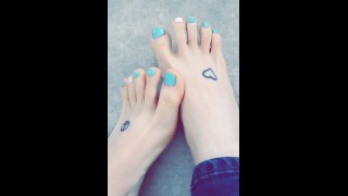 Blue and White Toes Compilation | Winter | 2019