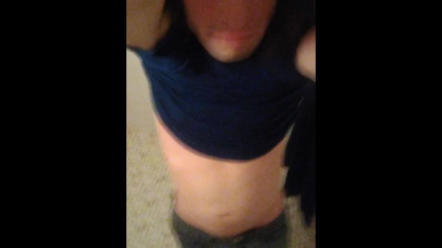 Taking My Shirt Off, One-Handed, In My Bathroom