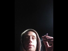 Talking Openly About My Finances & Transition; Smoking a Cigarette Outside 