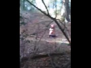 Preview 1 of BBW Hazel Gets Caught Fondling In Public Park And Handles BBC