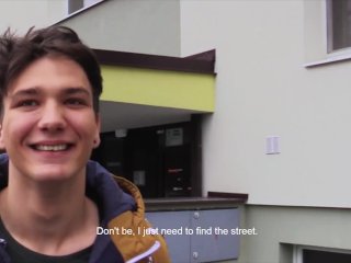 CZECH HUNTER 484 -  Handsome Guy Goes Gay For Some Extra Cash