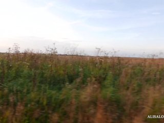 Horny Taxi Driver Rough Fucked Babe Outdoors