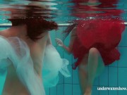 Preview 4 of Piyavka Chehova underwater teens Nata Szilva