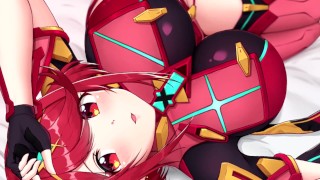 Winner Of The JOI Contest For Xenoblade Mythra And Pyra Hentai