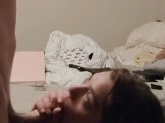 She DID NOT want any Cum Stains or else Her BF Will Notice!