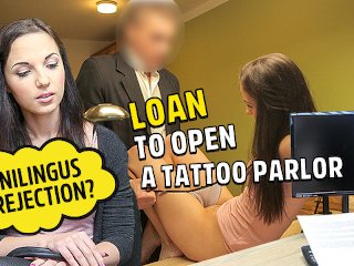 interview, small tits, petite, loan4k