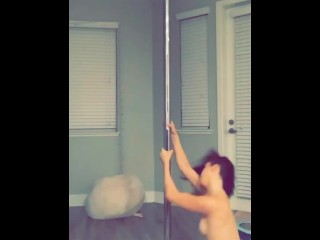 NAKED TEEN POLE DANCE