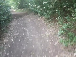 Risky Outdoor Public Woodland Path Fuck & blowjob