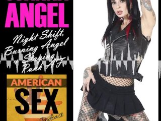 tattooed, burning angel, punk rock chick, tattooed women