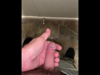 Cock squeeze and tease