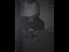 Jerkin off outside - Screenshot 1 of 16 - Public Masturbation
