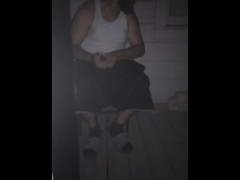 Jerkin off outside - Screenshot 9 of 16 - Public Masturbation