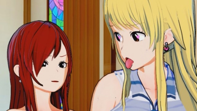 Fairy Tail Lucy And Erza Lesbian Hentai - Fairy Tail - Lucy Fucked by Futanari Erza 3D Hentai - Pornhub.com