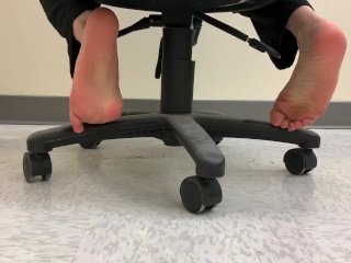 Office feet fun