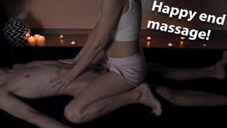 ♥MarVal - Big Tits Girl Doing A Great Erotic Massage With Happy End | MILF♥