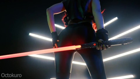 Octokuro Sith cosplay tieser Star wars