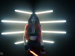 Octokuro Sith cosplay tieser Star wars