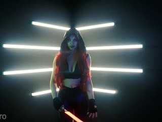 Octokuro Sith cosplay tieser Star wars