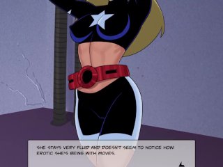 batwoman, teen titans, cartoon, big ass